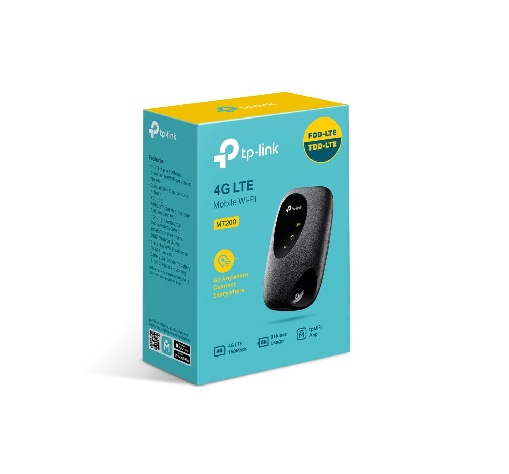 נתב נייד M7200 4G LTE Mobile Wi-Fi TP-link
