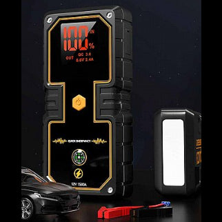 בוסטר התנעה לרכב עם סוללת חירום Omega Dn16 1600mah