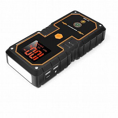 בוסטר התנעה לרכב עם סוללת חירום Omega Dn16 1600mah
