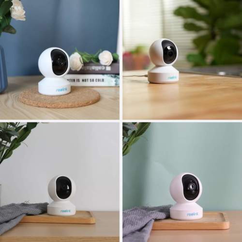מצלמת אבטחה ביתית Reolink E1 V2 4mp WiFi לבן
