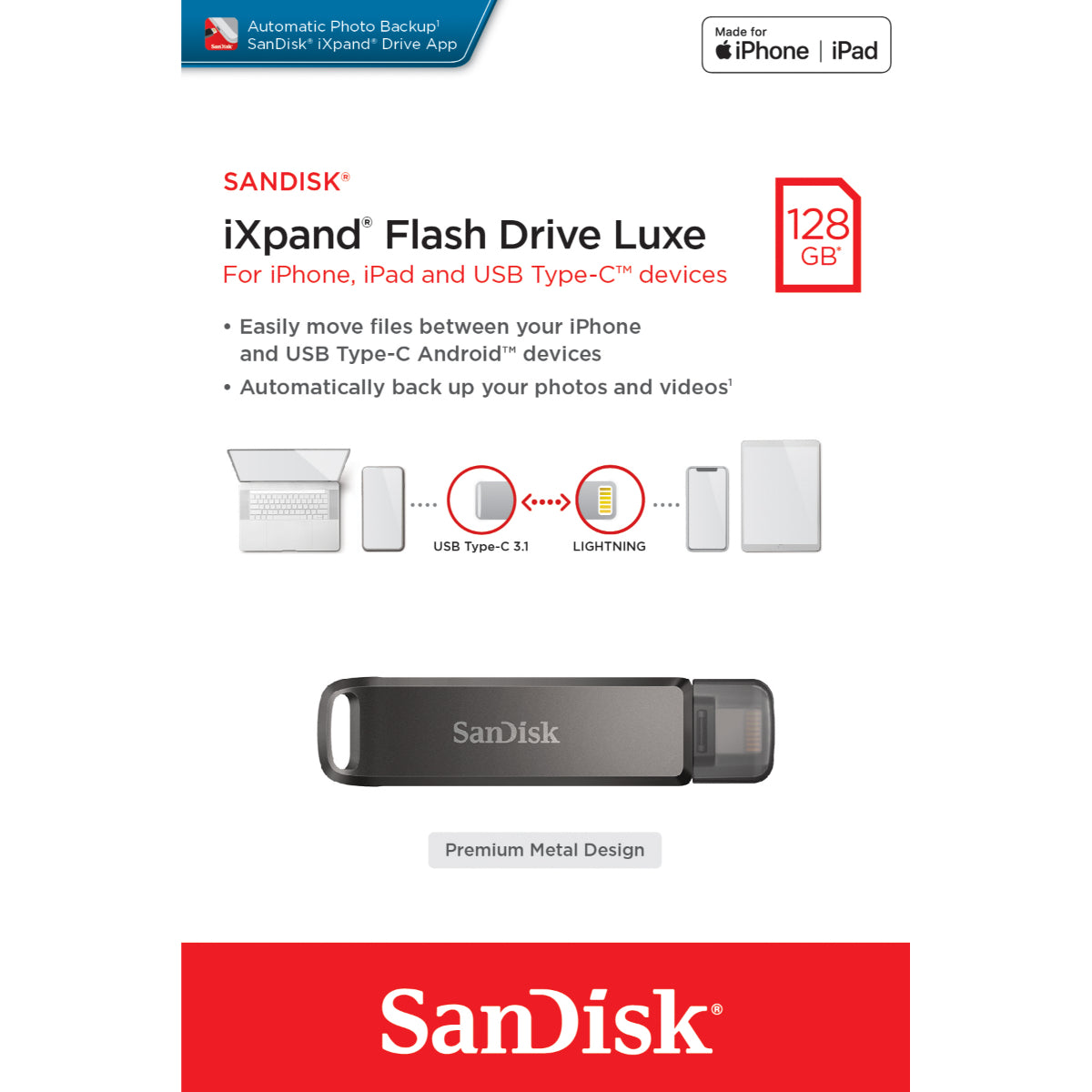 זיכרון-נייד-sandisk-ixpand-luxe-usb-c-lightning-128gb