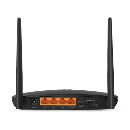 נתב אלחוטי MR6400 Wireless N 4G LTE Router TP-link