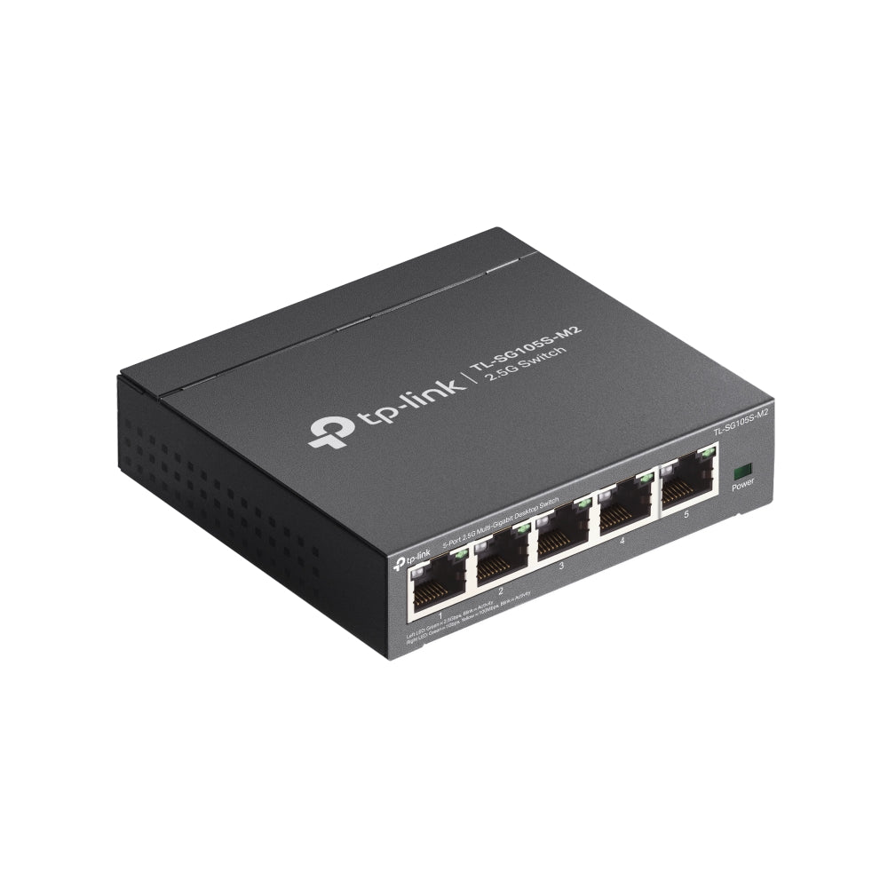 מתג TL-SG105S-M2 5-Port 2.5G Switch Tp-link