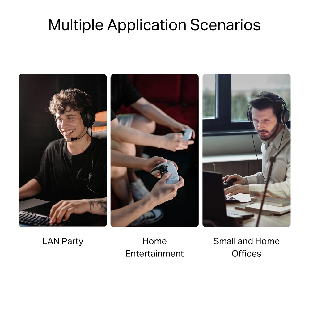 מתג TL-SG105S-M2 5-Port 2.5G Switch Tp-link