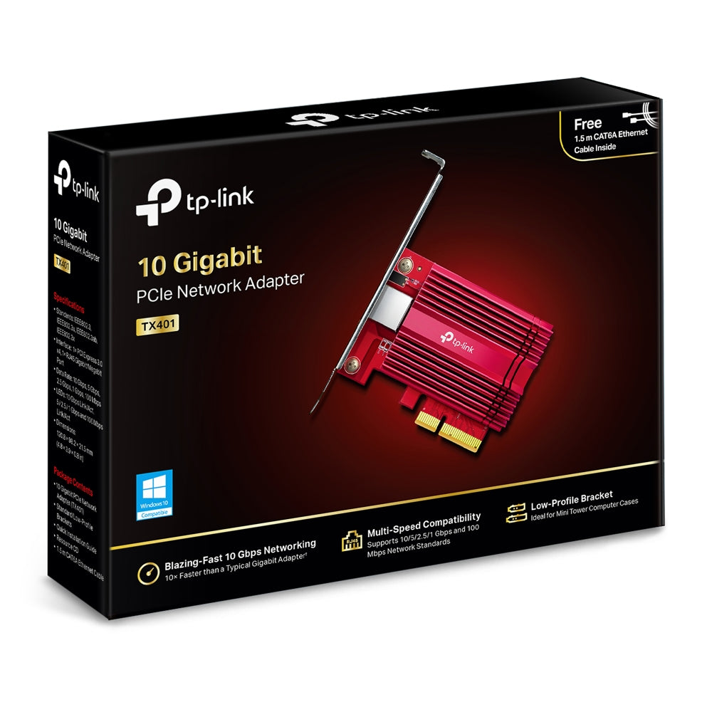 כרטיס רשת TX401 10 Gigabit PCI Express Network Tp-Link