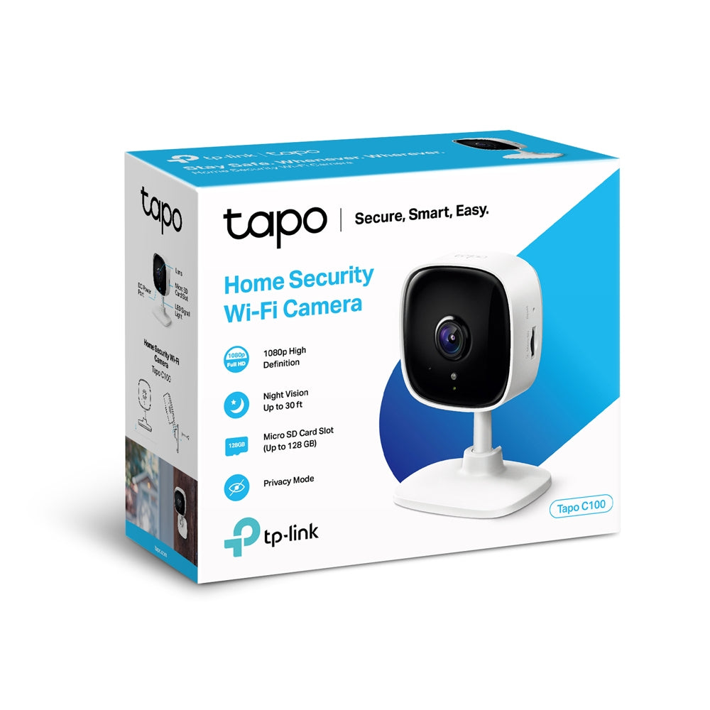 מצלמת אבטחה אלחוטית ביתית Tapo C100 מבית Tp-Link