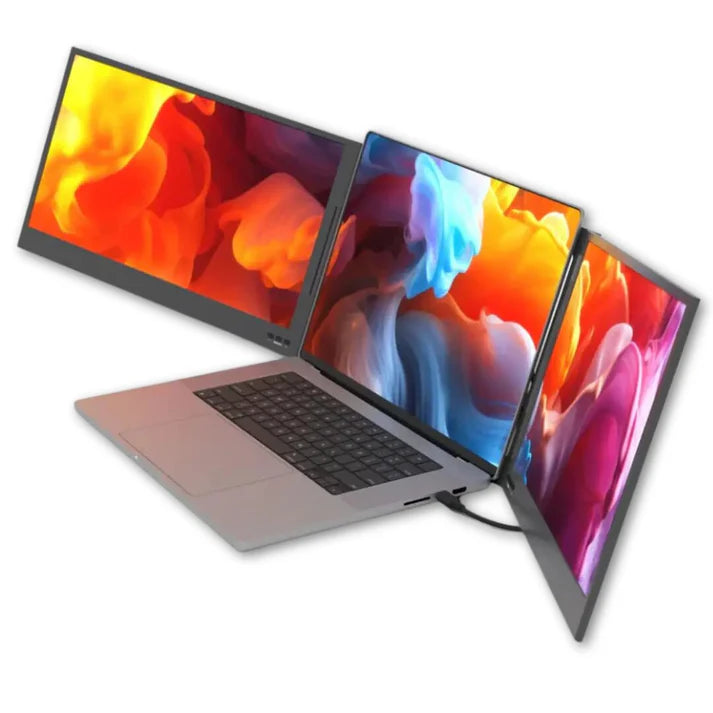 זוג מסכים ניידים 14" Ofiyaa Tri-Screen S2 Pro