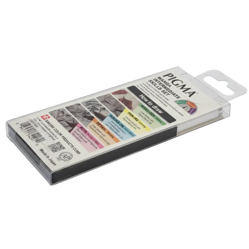 סט 6 עטי מנגה Intermediate Manga Sakura Pigma