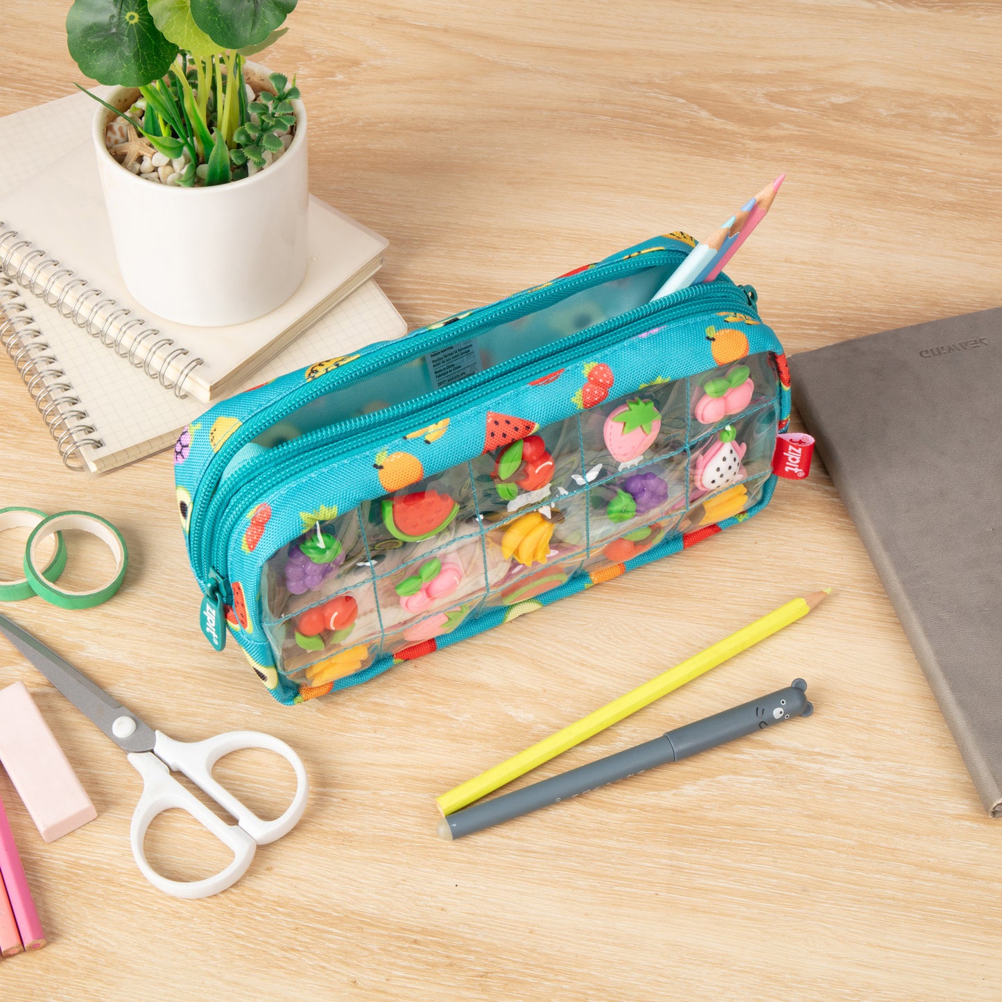 קלמר Collection Pouch פירות Zipit