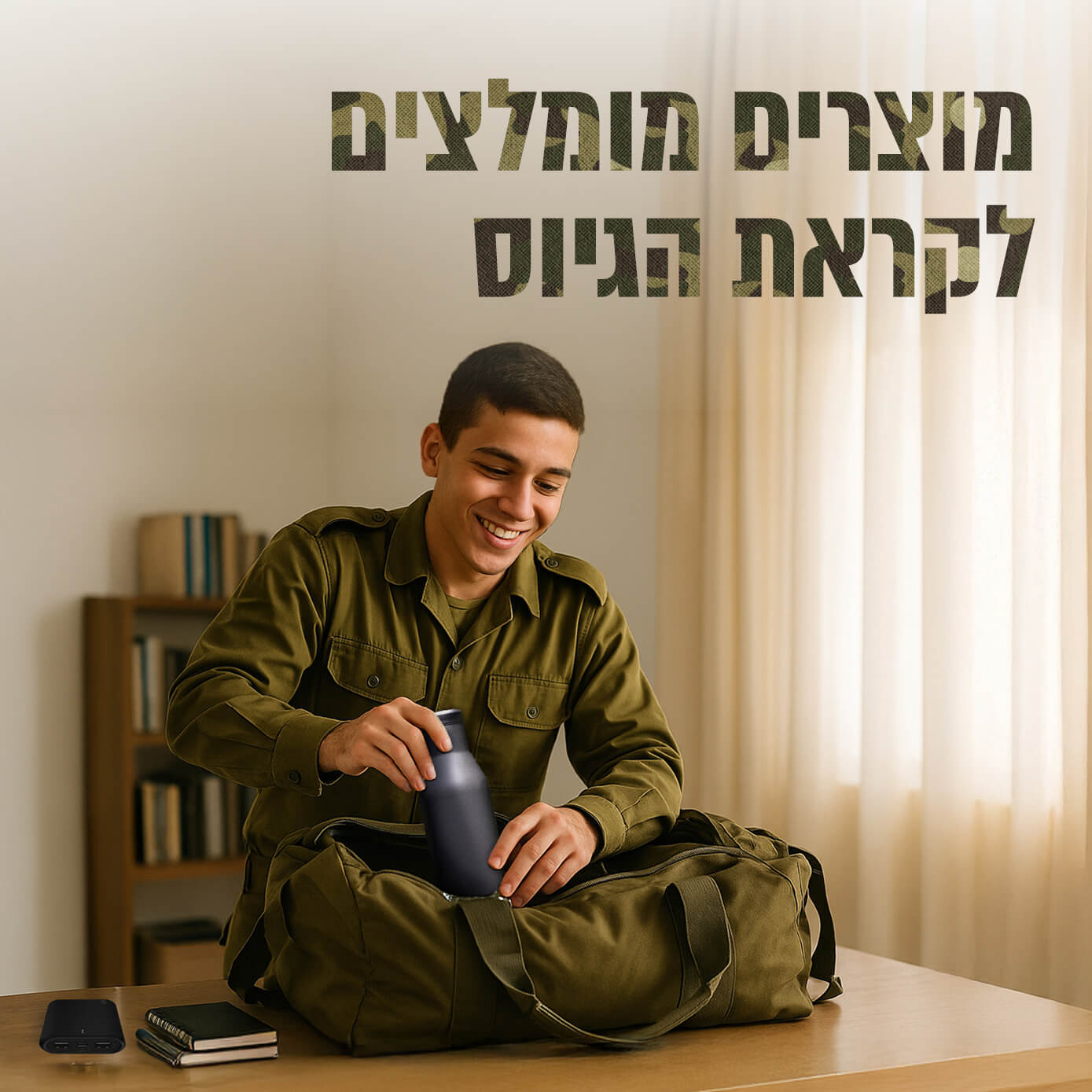 מוצרים לקראת גיוס