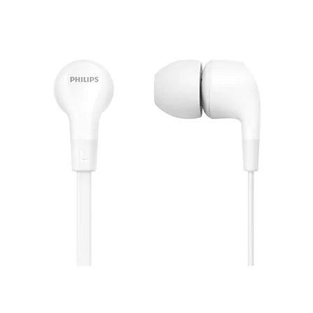 אוזניות חוטיות עם מיקרופון PHILIPS IN EAR 3.5MM שחור