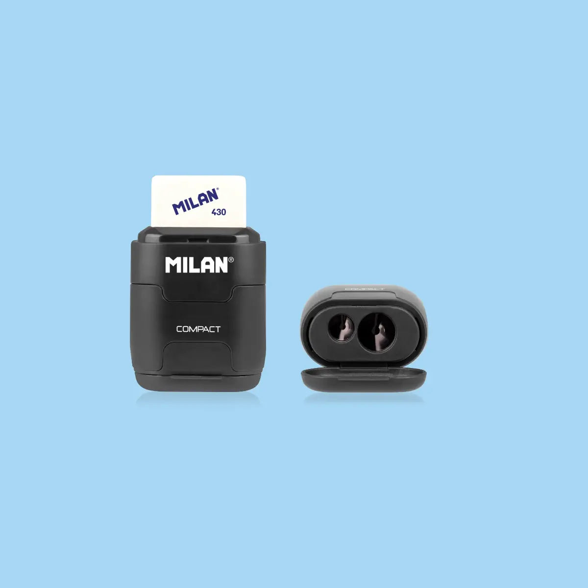 מחדד עם מחק Milan COMPACT Shadow
