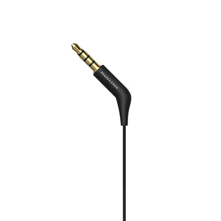 אוזניות חוטיות עם מיקרופון PHILIPS IN EAR 3.5MM שחור