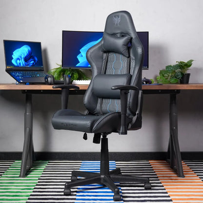 כיסא גיימינג דמוי עור שחור Acer Predator Rift Go
