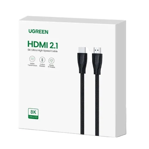 כבל HDMI 2.1 Male To Male 3m 8K שחור UGREEN