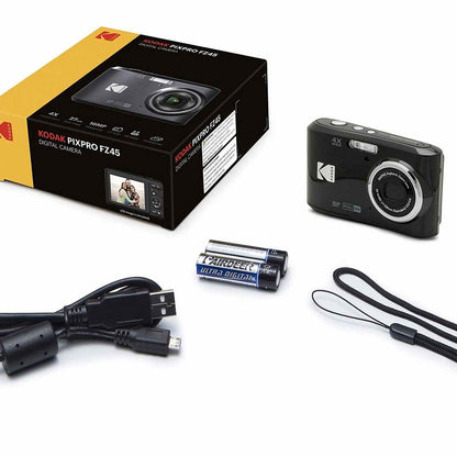 מצלמה דיגיטלית KODAK PixPro FZ45 Digital Camera - Black