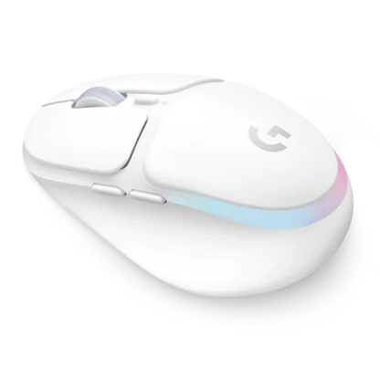 עכבר גיימינג אלחוטי Logitech G705 RBG - צבע לבן