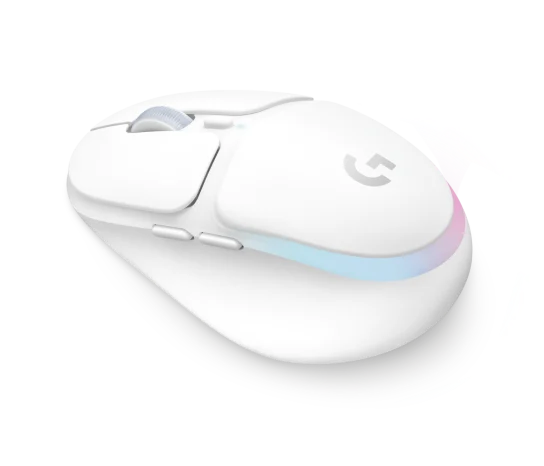 עכבר גיימינג אלחוטי Logitech G705 RBG - צבע לבן