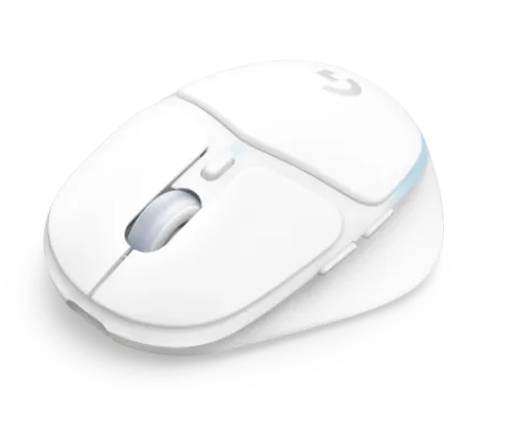 עכבר גיימינג אלחוטי Logitech G705 RBG - צבע לבן