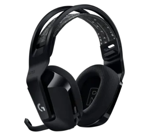 אוזניות גיימינג אלחוטיות Logitech G733 LightSpeed RGB שחור