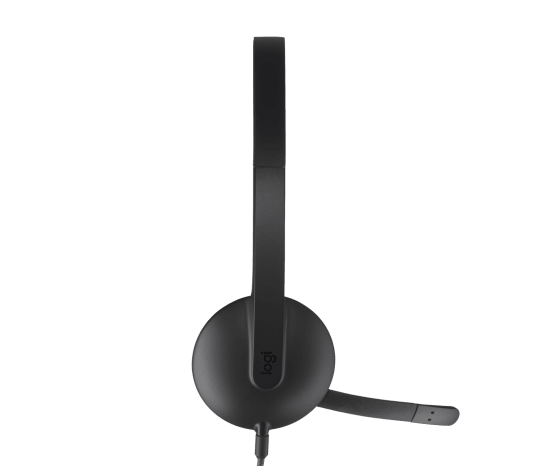 אוזניות למחשב עם מיקרופון Logitech H340