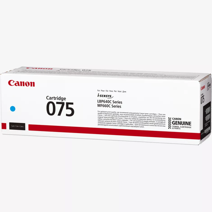 טונר לייזר Canon Toner Cartridge 075 Cyan