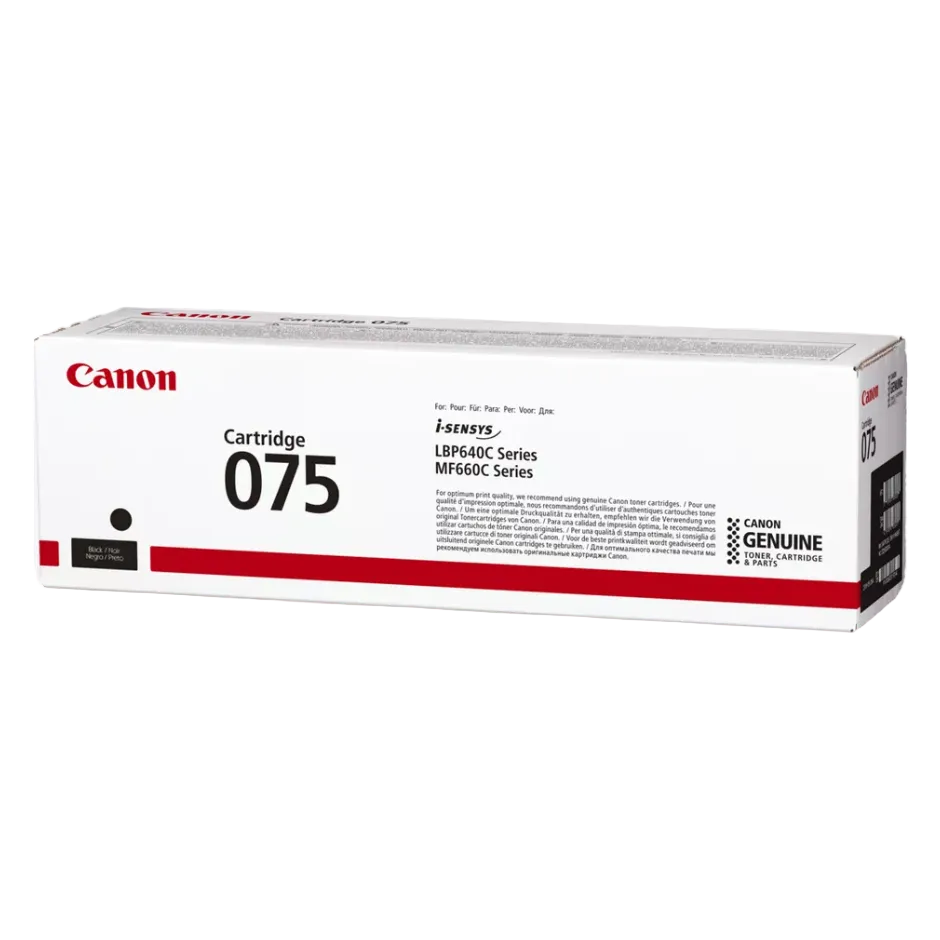 טונר לייזר Canon Toner Cartridge 075 Black