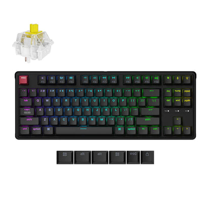 מקלדת גיימינג מכנית חוטית KEYCHRON C3 PRO 8K SWITCH