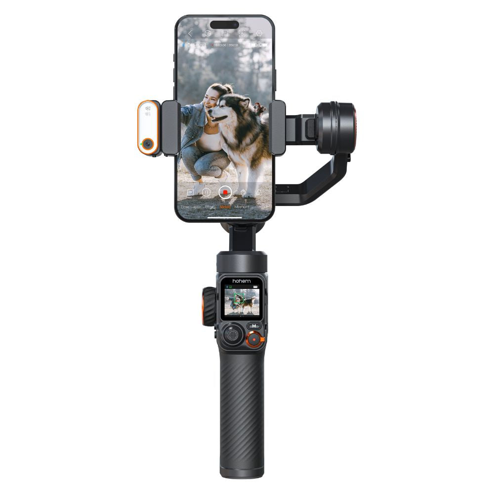 גימבל לסמארטפון Hohem iSteady M7 עם AI Tracker ושלט