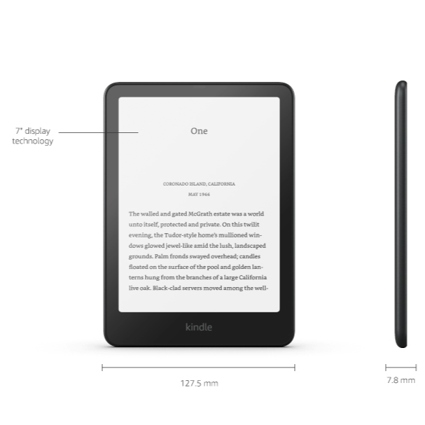 קורא ספרים Kindle PPW S.Edition-Raspberry 7/32/12th-no ADS