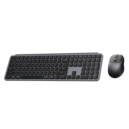 סט מקלדת ועכבר אלחוטי KEYCHRON B6 GREY