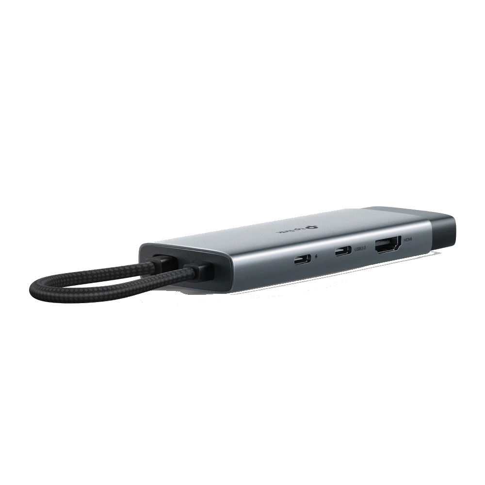 רכזת USB-C מתקדמת UH7020C USB Type-C 7-in-1