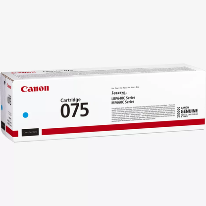 טונר לייזר Canon Toner Cartridge 075 Cyan
