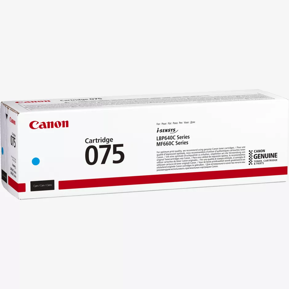 טונר לייזר Canon Toner Cartridge 075 Cyan