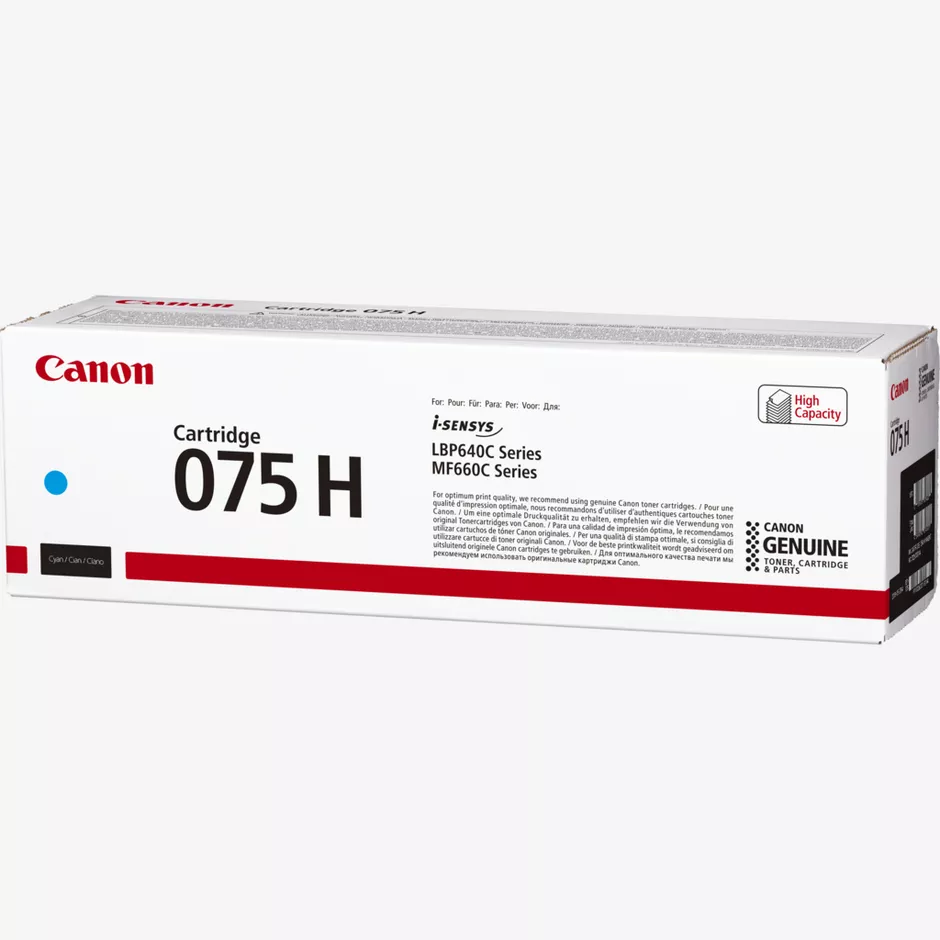 טונר לייזר Canon Toner Cartridge 075H Cyan