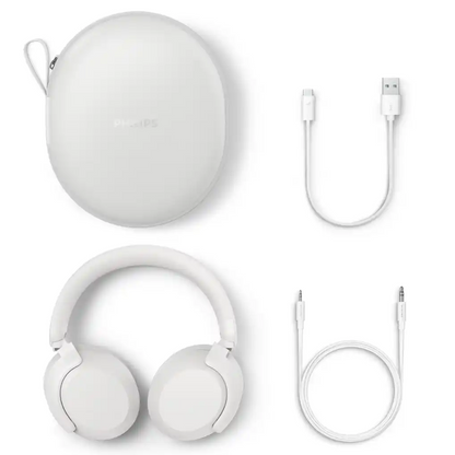 אוזניות קשת אלחוטיות PHILIPS TAH8000EBK ANC