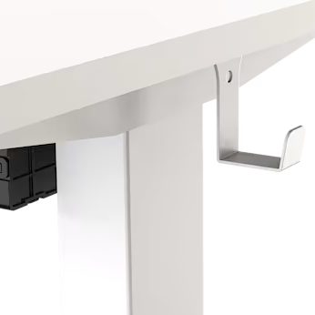 שולחן חכם מתכוונן לבן 100 ס"מ SMARTER- SMART TABLES
