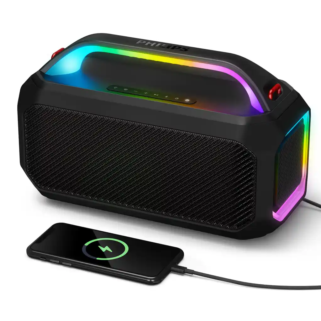 רמקול אלחוטי PHILIPS TAS7000E 50WRMS LED IP67