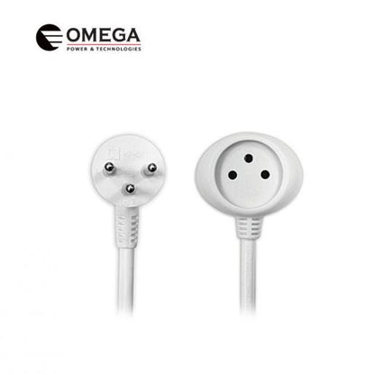 כבל חשמל מאריך 6 מ' Omega
