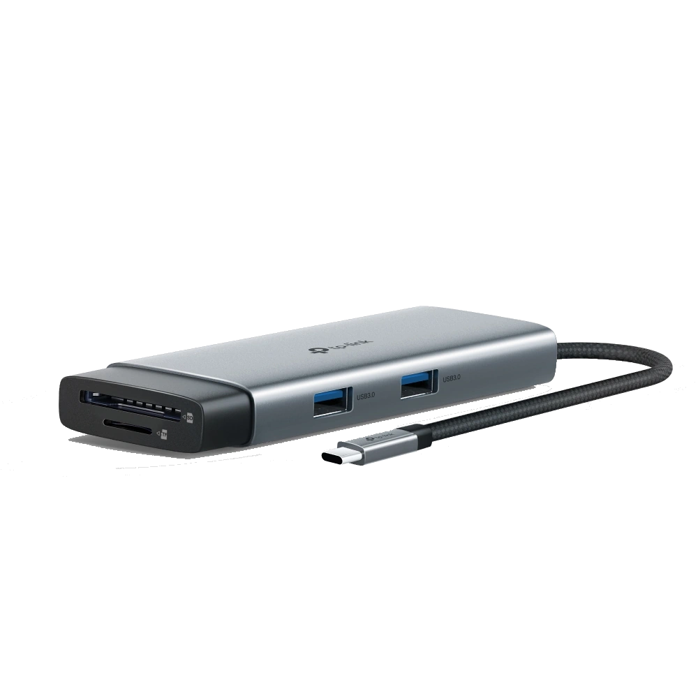 רכזת USB-C מתקדמת UH7020C USB Type-C 7-in-1