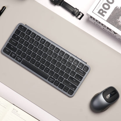 סט מקלדת ועכבר אלחוטי KEYCHRON B1 GREY