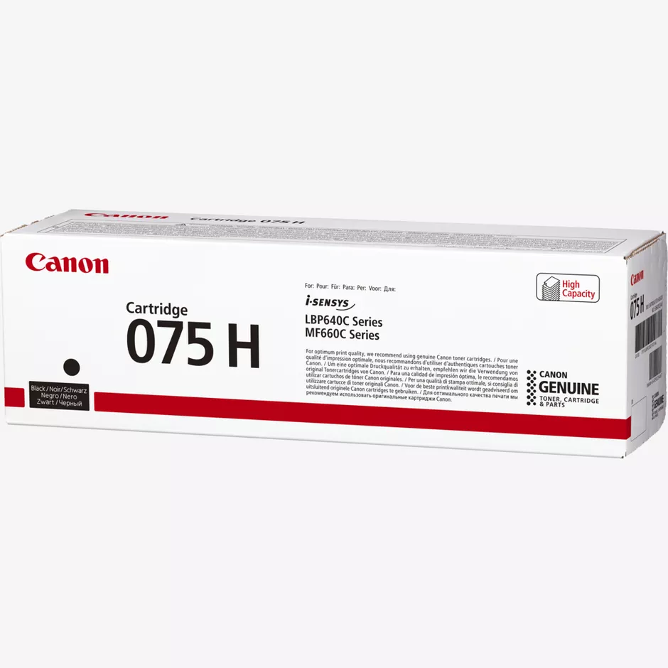 טונר לייזר Canon Toner Cartridge 075H Black