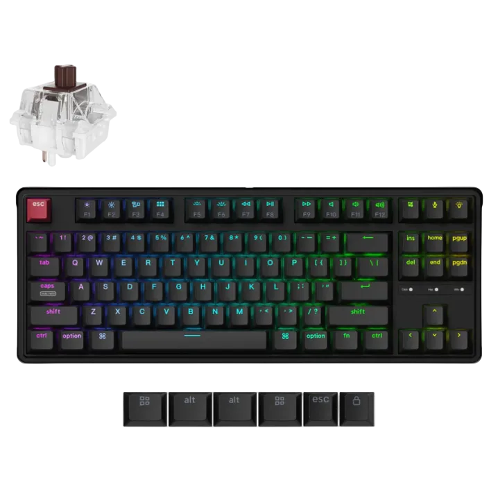 מקלדת גיימינג מכנית חוטית KEYCHRON C3 PRO 8K SWITCH
