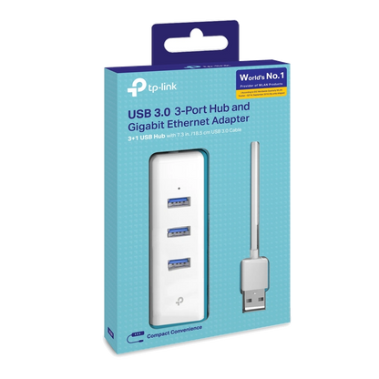 מתאם רשת UE330 USB 3.0 to Gigabit Ethernet מבית TP-LINK