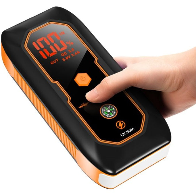 בוסטר התנעה לרכב עם סוללת חירום Omega Dn18 1200mah