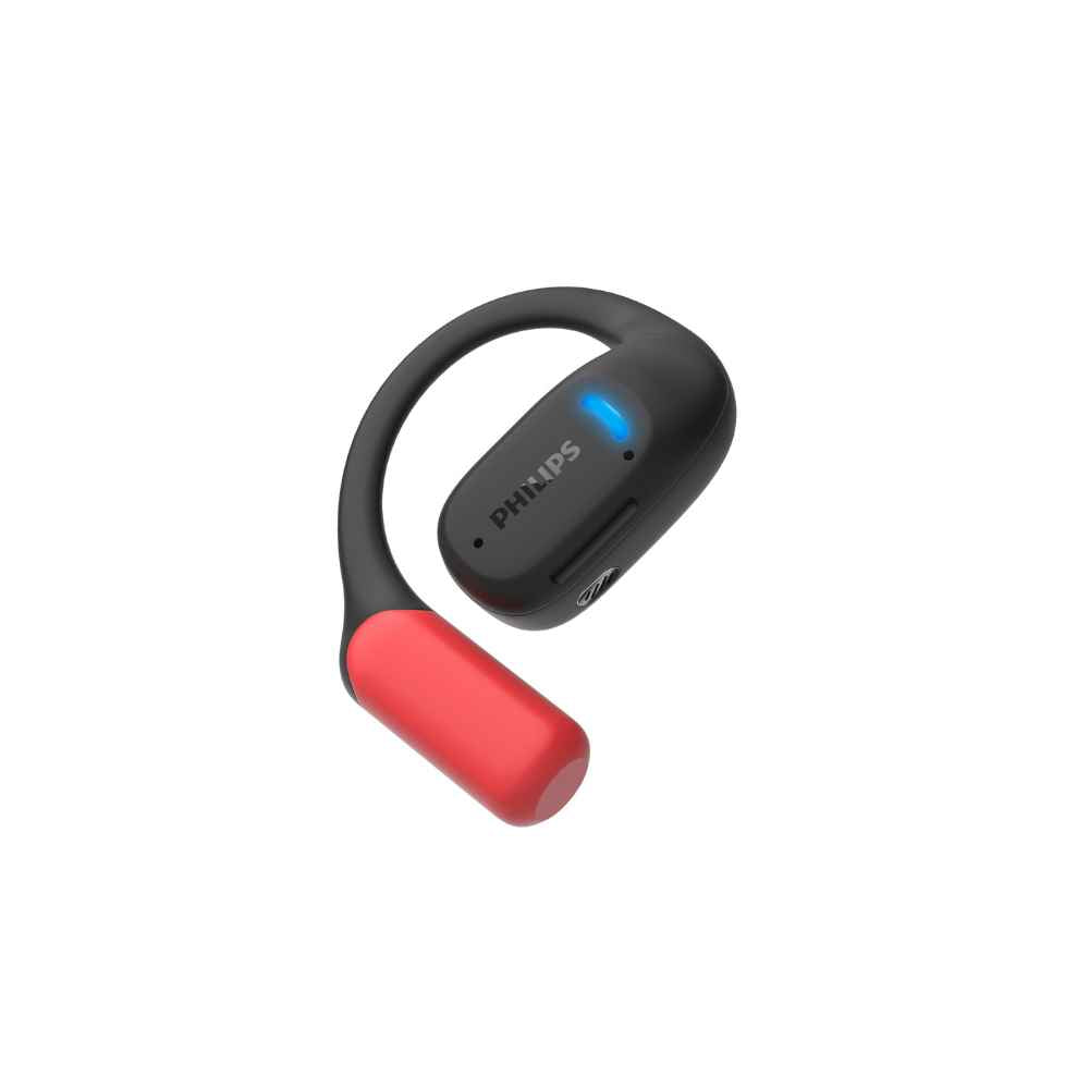 אוזניות ספורט PHILIPS OPEN EAR TWS TAA6709BK שחור/אדום