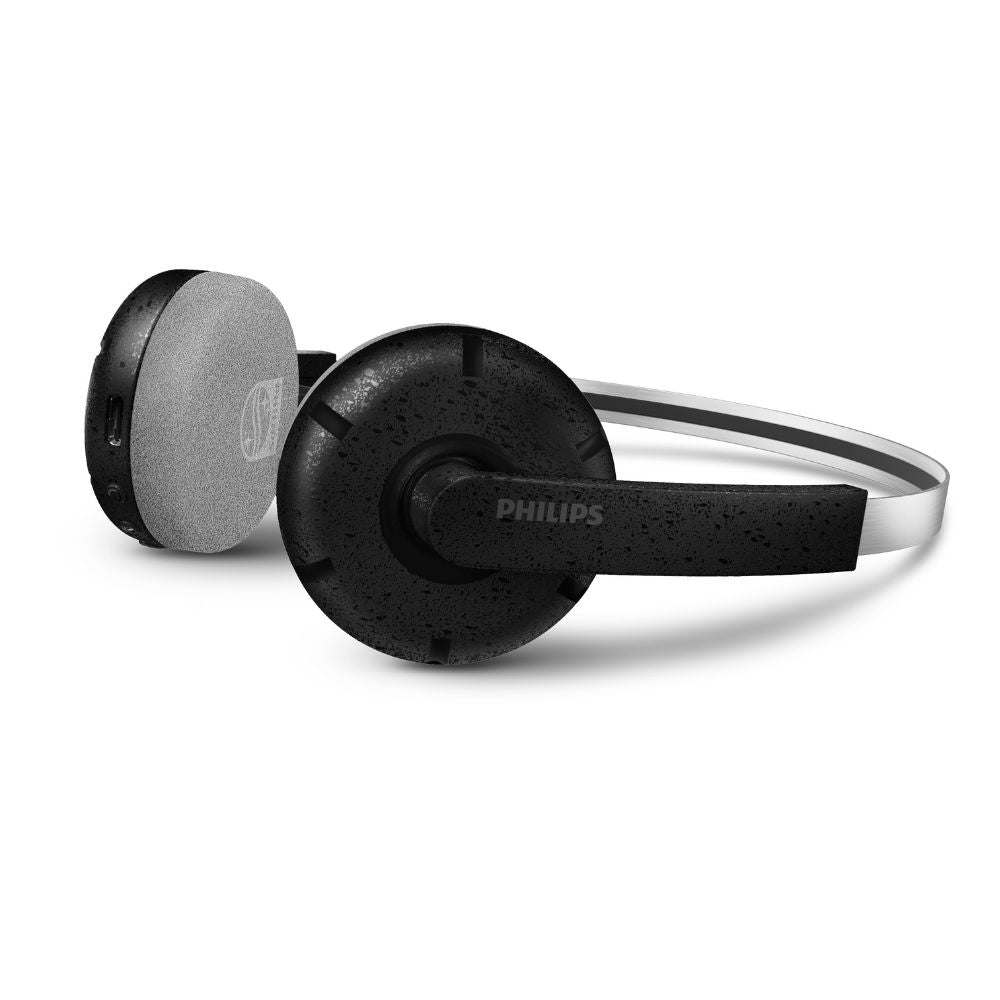 אוזניות קשת אלחוטיות בעיצוב רטרו PHILIPS THE RINGO שחור