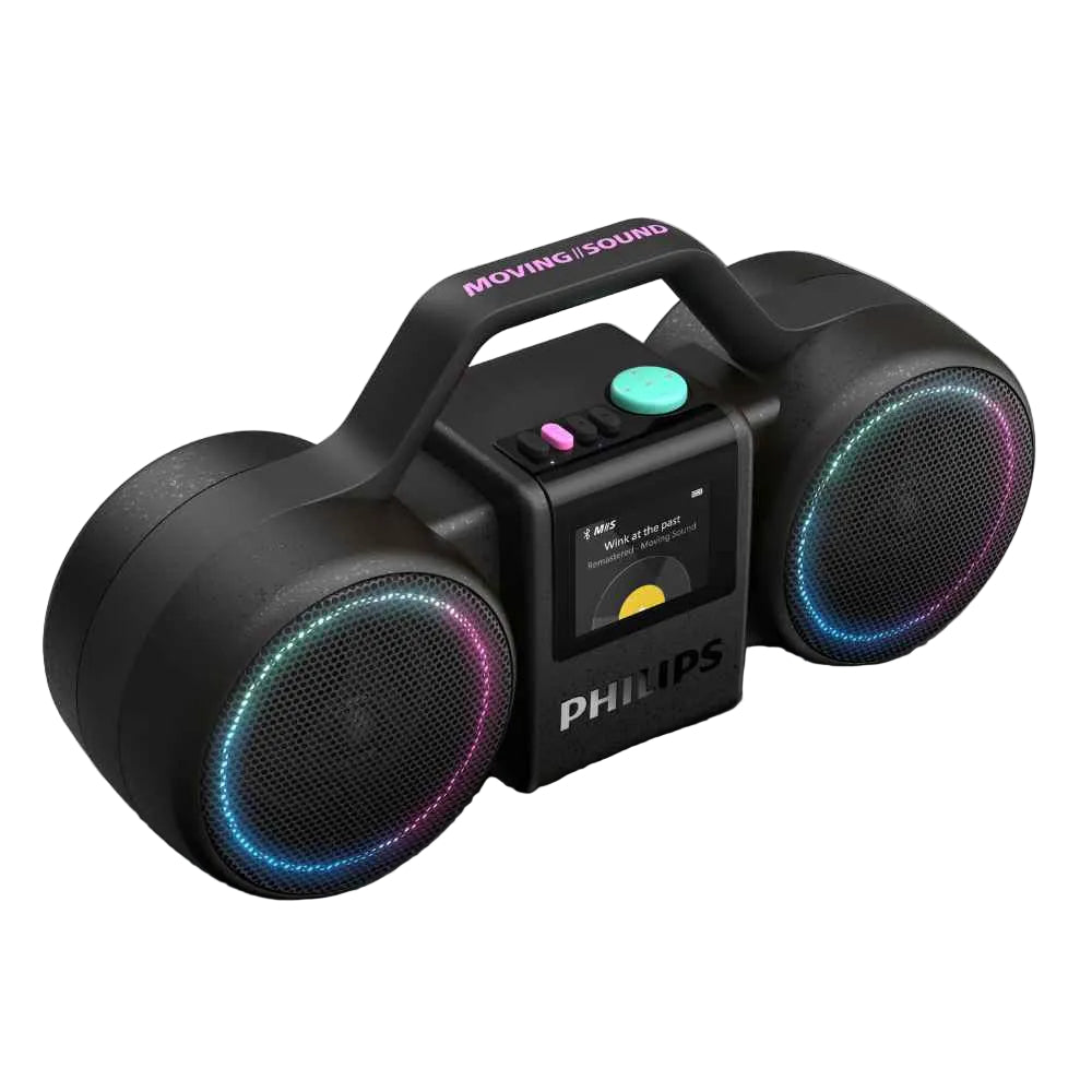 רמקול PHILIPS MOVING SOUND THE ROLLER 60WRMS BT שחור