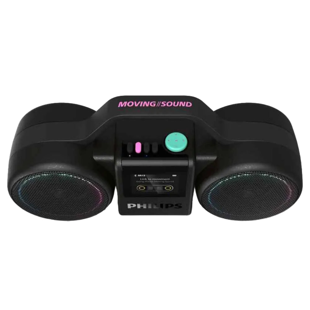 רמקול PHILIPS MOVING SOUND THE ROLLER 60WRMS BT שחור