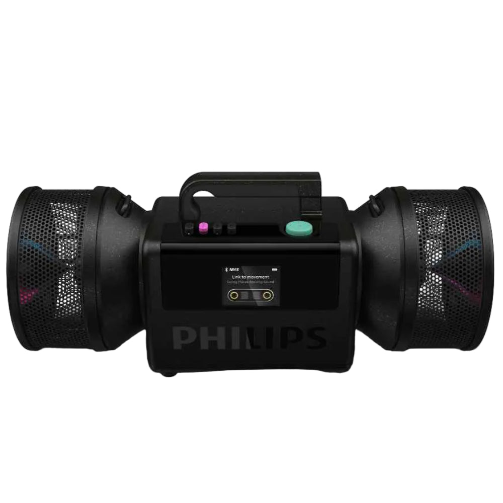 רמקול PHILIPS MOVING SOUND THE TUBE 280WMAX 140RMS BT שחור